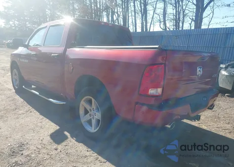 2012 Ram 1500 St from USA, damaged, VIN 1C6RD7KT7CS317298
